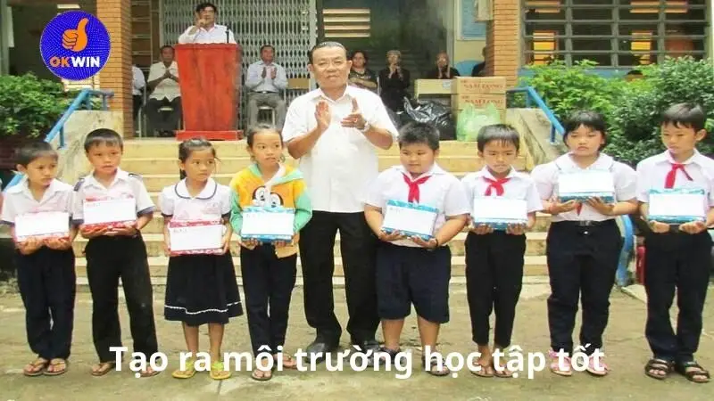 Nâng cấp cơ sở vật chất để tạo ra môi trường học tập tốt